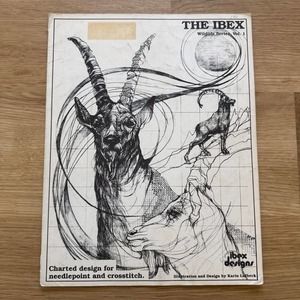 The Ibex Vintage Cross Stitch Pattern 1980 By Ibex Designs 12x10